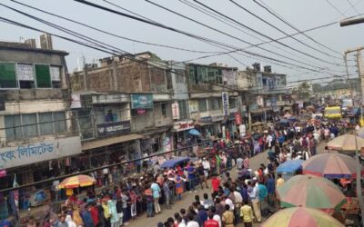 চরফ্যাসনে খাদিজা হত্যায় জড়িতদের ফাঁসির দাবিতে বিভিন্ন সামাজিক সংগঠনের মানববন্ধন অনুষ্ঠিত