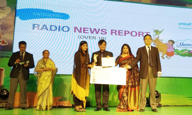 COAST Trust’s Community Radio Meghna Honoured with the Meena Media Award-2019