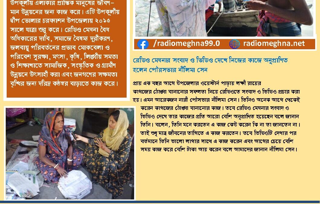 মেঘনা বুলেটিন: নভেম্বর, ২০২০ (বাংলা)