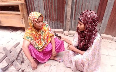 রেডিও অনুষ্ঠান শুনে গর্ভকালীন যত্ন নিয়েছেন চরফ্যাসনের শারমিন বেগম