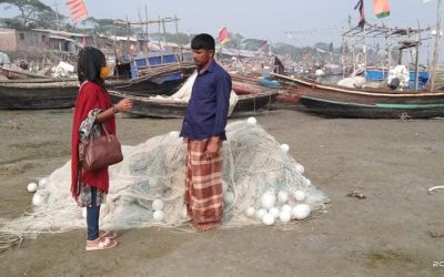 নদীতে মাছ না পাওয়ায়, করোনাকালীন দূভোর্গে দিন পার করছেন বেতুঁয়া এলাকার জেলেরা