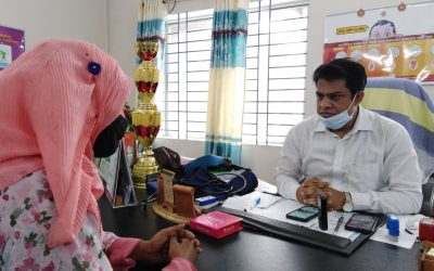 চরফ্যাসনে শুরু হয়েছে করোনার দ্বিতীয় ডোজের টিকার কার্যক্রম
