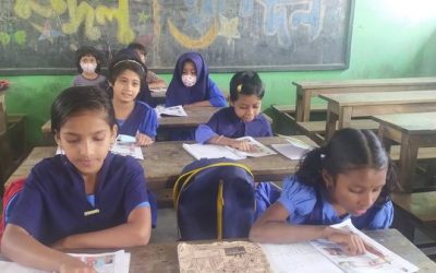 শিক্ষা প্রতিষ্ঠান খুলে যাওয়ায় খুশি শিশু শিক্ষার্থীরা
