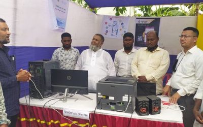 চরফ্যাসনে কৃষকদের আধুনিকায়ন করতে ডিজিটাল গ্রাম মেলা-২০২২ উদযাপিত