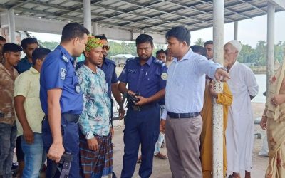 চরফ্যাসন বেতুয়া লঞ্চ ঘাটে প্রশাসনের অভিযান, প্রবেশ মূল্য ৫ টাকা করায় স্বস্তি সাধারণ মানুষের