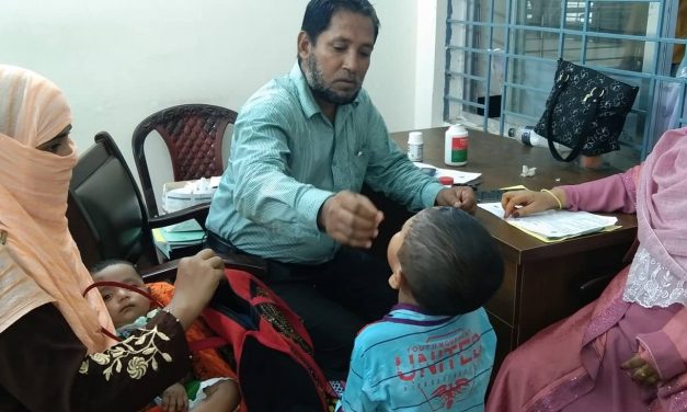 চরফ্যাসনে শেষ হলো জাতীয় ভিটামিন এ প্লাস ক্যাম্পেইন