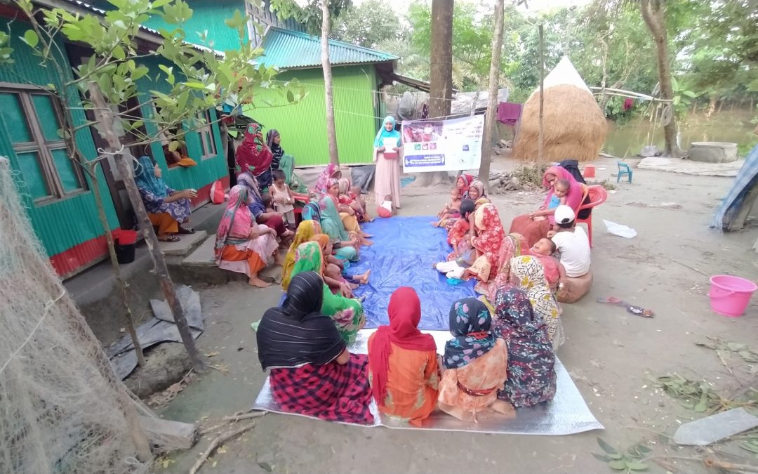 কোভিড-১৯ টিকার গ্রহণে আগ্রহ বাড়াতে উঠান বৈঠক