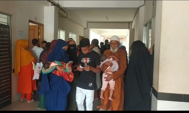 শীতের শুরুতেই চরফ্যাসন হাসপাতালে বাড়ছে সর্দি-জ্বরসহ নিউমোনিয়ায় আক্রান্ত শিশু রোগীর সংখ্যা