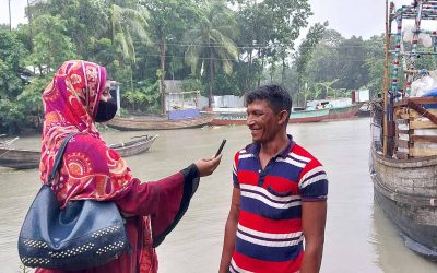 ভরা মৌসুমে নদীতে নেই ইলিশ,নিম্মচাপের প্রভাবে বেকার জীবন মৎস্যজীবীদের