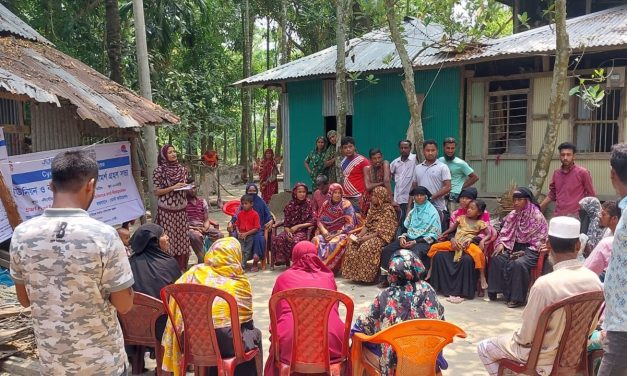 লালমোহন উপজেলার ইউনিয়ন ও কমিউনিটি পর্যায়ে ঘূণিঝড় রেমালে ক্ষতিগ্রস্ত পরিবার নিয়ে পরামর্শ গ্রহন সভা অনুষ্ঠিত।