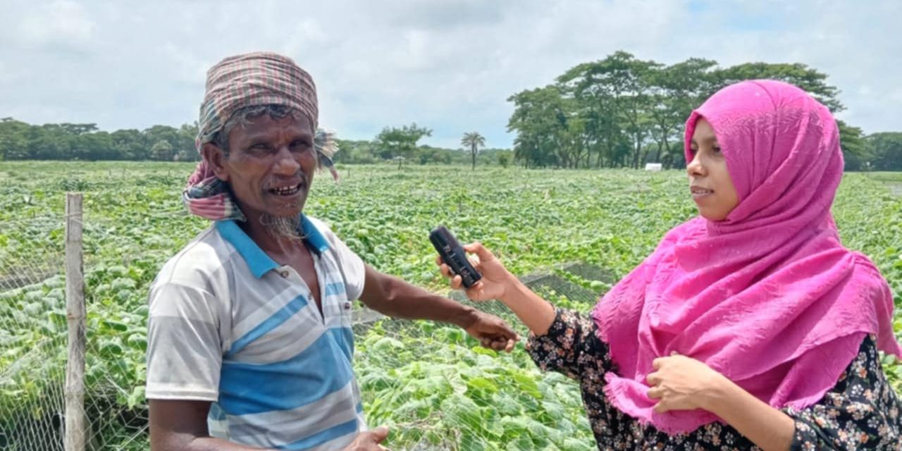 স্বস্তির বৃষ্টিতে সবজি চাষে ভালো ফলনের সম্ভাবনায় কৃষকের মুখে হাসি