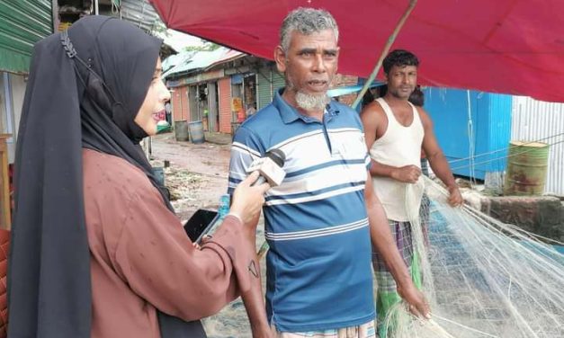 ভরা মৌসুমেও মেঘনা নদীতে মিলছেনা ইলিশ, বিপাকে মৎস্যজীবীরা