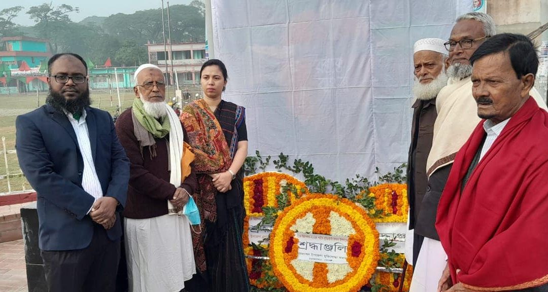 চরফ্যাশনে যথাযোগ্য মর্যাদায় শহীদ বুদ্ধিজীবী দিবস পালিত