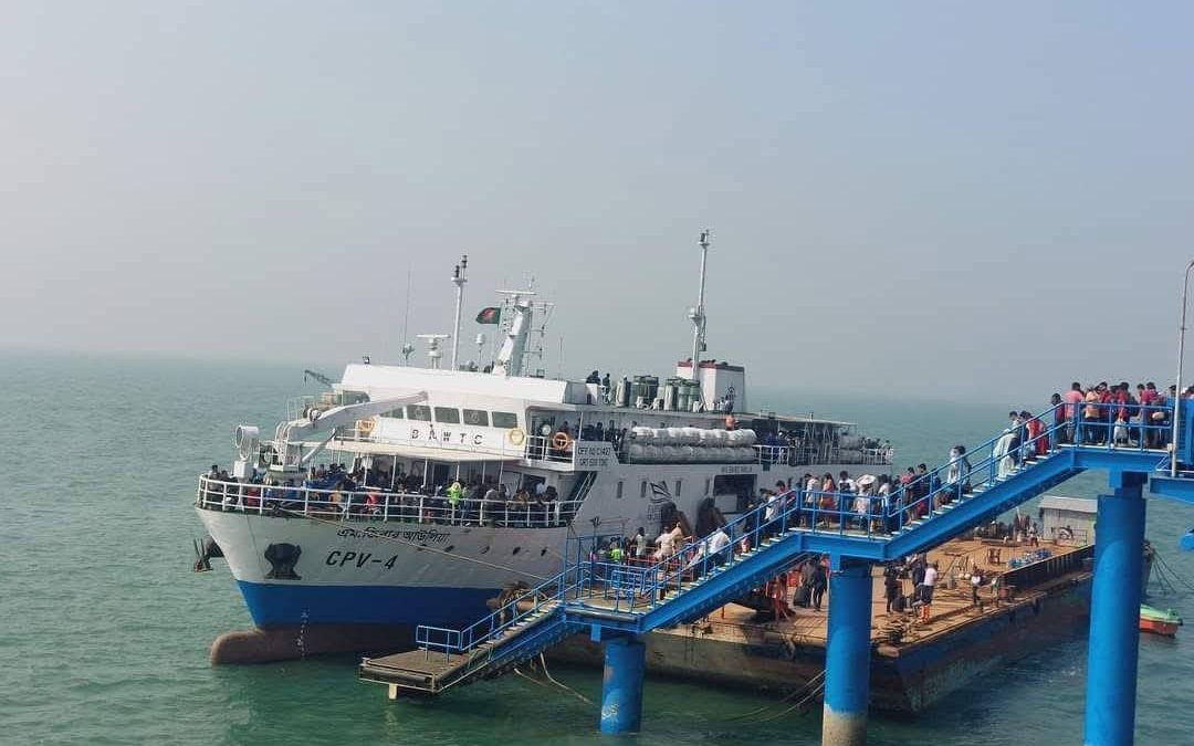 চট্টগ্রাম-ভোলায় কর্ণফুলী ক্রজলাইন যাত্রীবাহী লঞ্চ চলাচল শুরু
