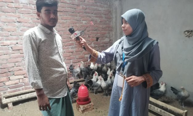 মিশরীয় ফাউমি মুরগি পালন করে স্বাভলম্বী লর্ডহার্ডিঞ্জের এসএসসি পরিক্ষার্থী রাসেল