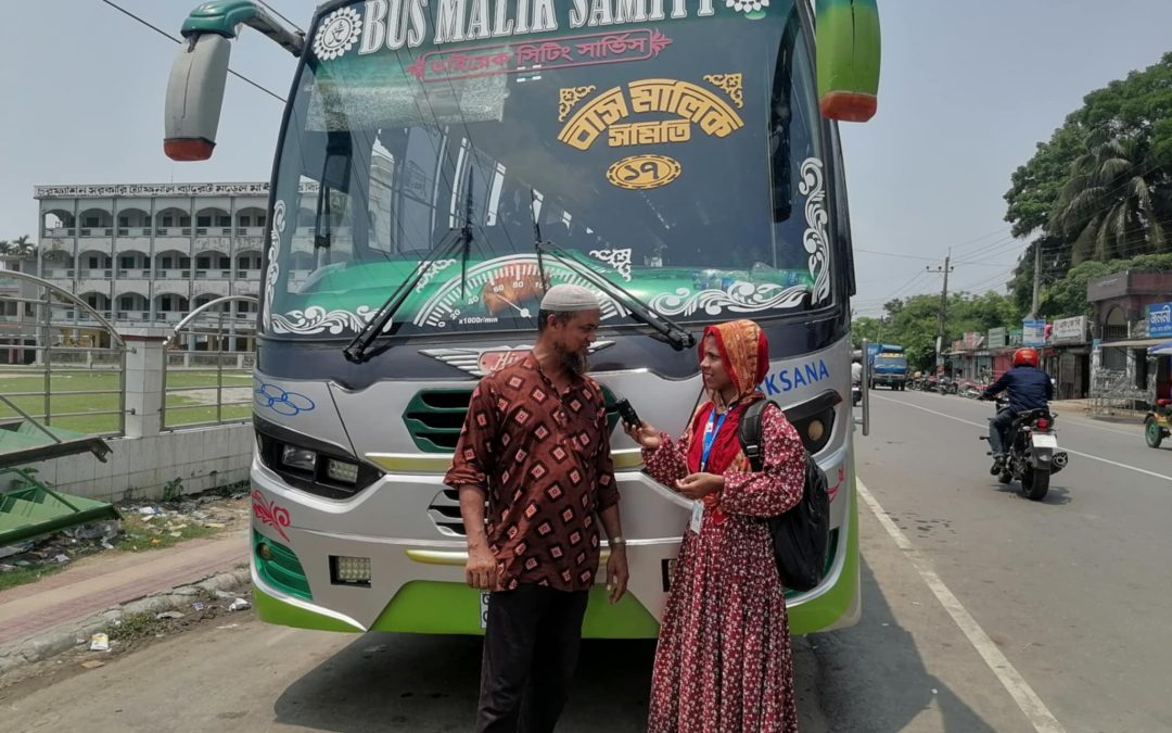 ভোলা-চরফ্যাশন রুটে কমেছে বাস ভাড়া, স্বস্তি সাধারন যাত্রীদের