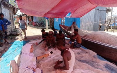 ইলিশের ভরা মৌসুমেও কাঙ্খিত ইলিশের দেখা পাচ্ছেন না হামিদপুর ৪ নং ওর্য়াডের মৎসজীবীরা