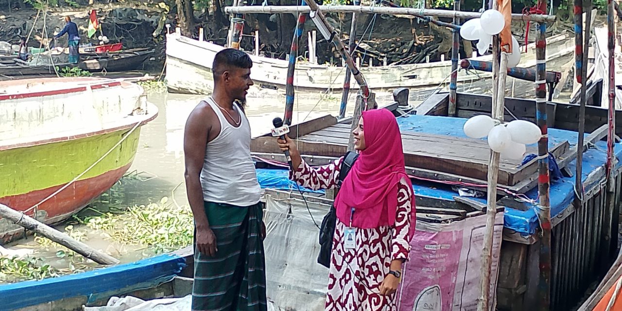 ২২ দিনের নিষেধাজ্ঞা কাটিয়ে, ফের নদীতে চরফ্যাশনের জেলেরা