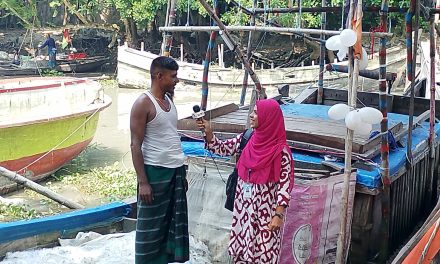 ২২ দিনের নিষেধাজ্ঞা কাটিয়ে, ফের নদীতে চরফ্যাশনের জেলেরা
