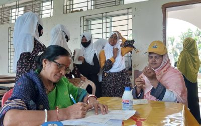 দাসকান্দি মাধ্যমিক বিদ্যালয়ে টাইফয়েড টিকাদান কার্যক্রম সুষ্ঠুভাবে সম্পূর্ণ