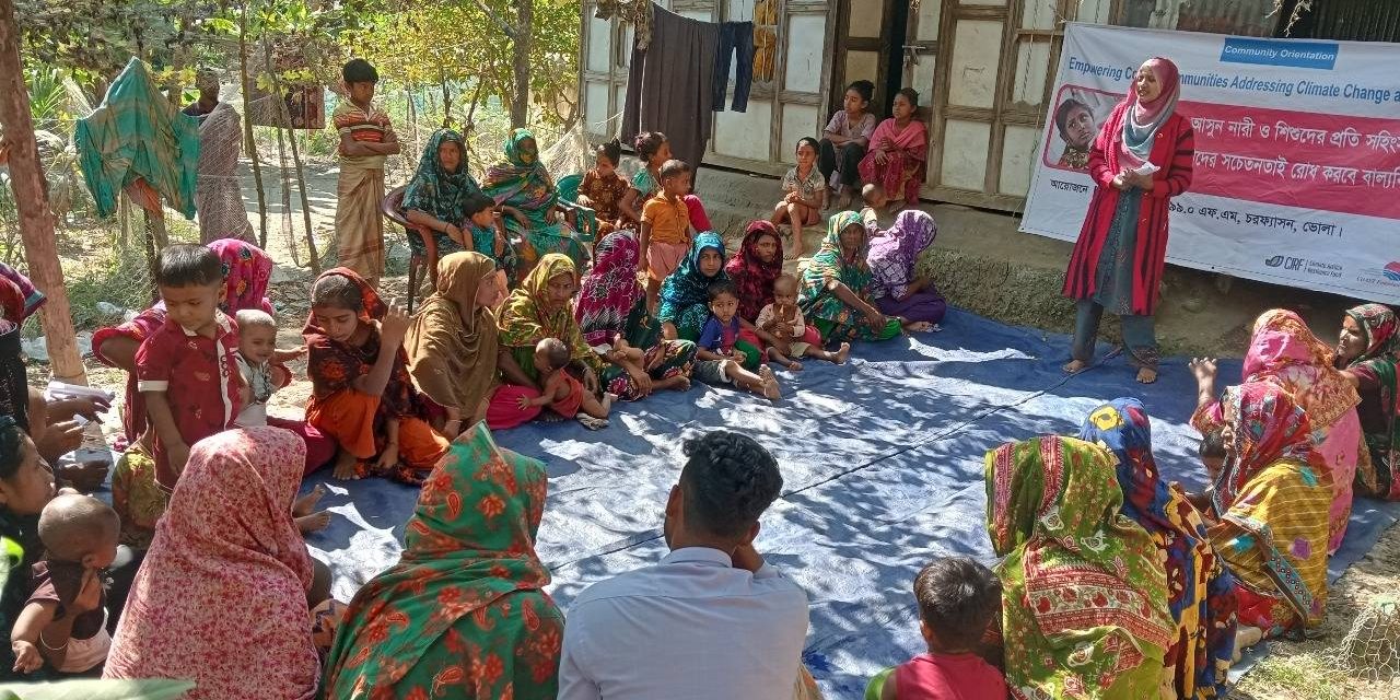 নারীদের প্রজনন স্বাস্থ্য নিয়ে বিশেষ উঠান বৈঠক অনুষ্ঠিত