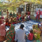 নারীদের প্রজনন স্বাস্থ্য নিয়ে বিশেষ উঠান বৈঠক অনুষ্ঠিত