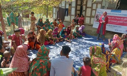 নারীদের প্রজনন স্বাস্থ্য নিয়ে বিশেষ উঠান বৈঠক অনুষ্ঠিত