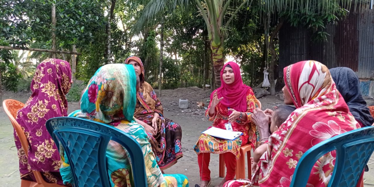 পিরিয়ড চলাকালীন সঠিক যত্ন ও করণীয় সম্পর্কে জানতে পেরে ধন্যবাদ জানান মাজেদা বেগম