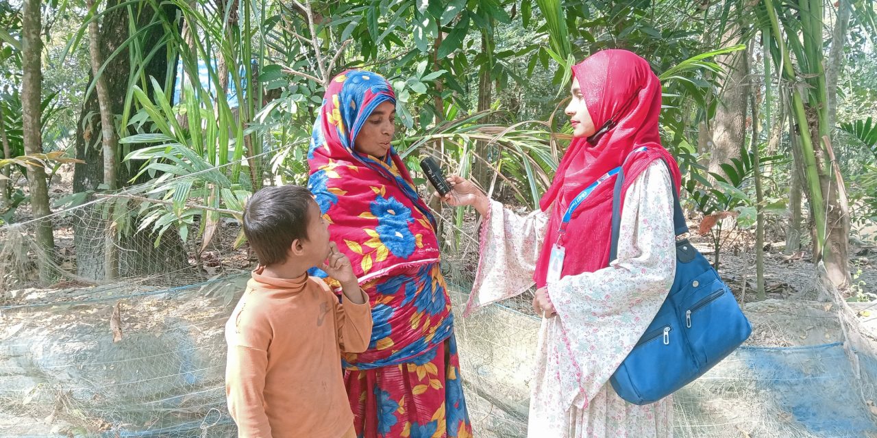 বাকপ্রতিবন্ধী হলেও পরিবারের ছোট সন্তান হিসেবে সকলের চোখের মনি ছোট্ট হাসনাইন