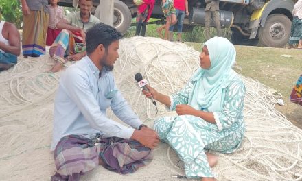 নিষেধাজ্ঞার ২৮ দিন পার হলেও সরকারি সহায়তার আওতায় আসেনি চরফ্যাশনে মৎস্যজীবীরা