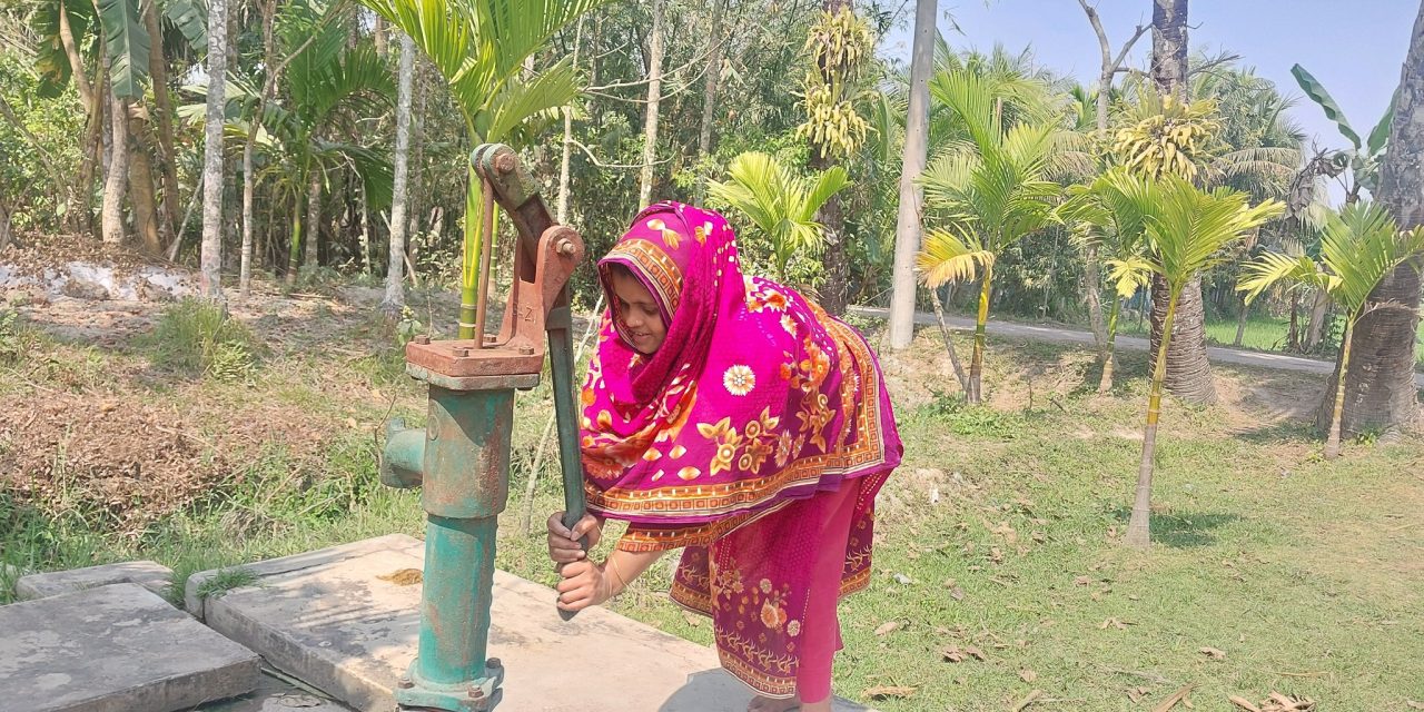 টিউবওয়েলে উঠছে না খাবার পানি, বিপাকে চরফ্যাশনবাসী