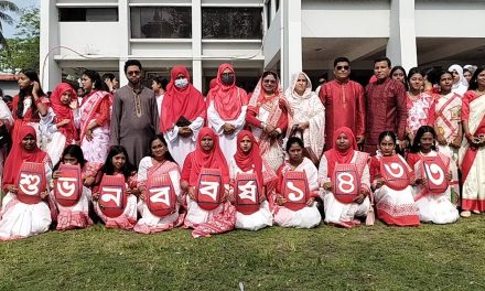 উৎসব মুখর পরিবেশে চরফ্যাশন উপজেলা প্রশাসনের আয়োজনে পহেলা বৈশাখ উদযাপন