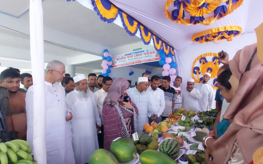 চরফ্যাশনে কৃষি প্রণোদনা ও জাতীয় ফল মেলা ২০২৬