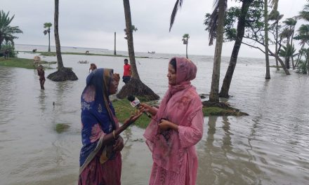 বৈরী আবহাওয়া ও সতর্ক সংকেতের কারণে সমুদ্রে যাচ্ছেন না চরফ্যাশনের জেলেরা