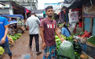 টানা বৃষ্টিতে কৃষকের ফসলহানি, চরফ্যাশনে কাঁচা মরিচ বিক্রি হচ্ছে বাড়তি দামে