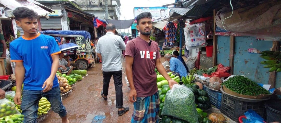 টানা বৃষ্টিতে কৃষকের ফসলহানি, চরফ্যাশনে কাঁচা মরিচ বিক্রি হচ্ছে বাড়তি দামে